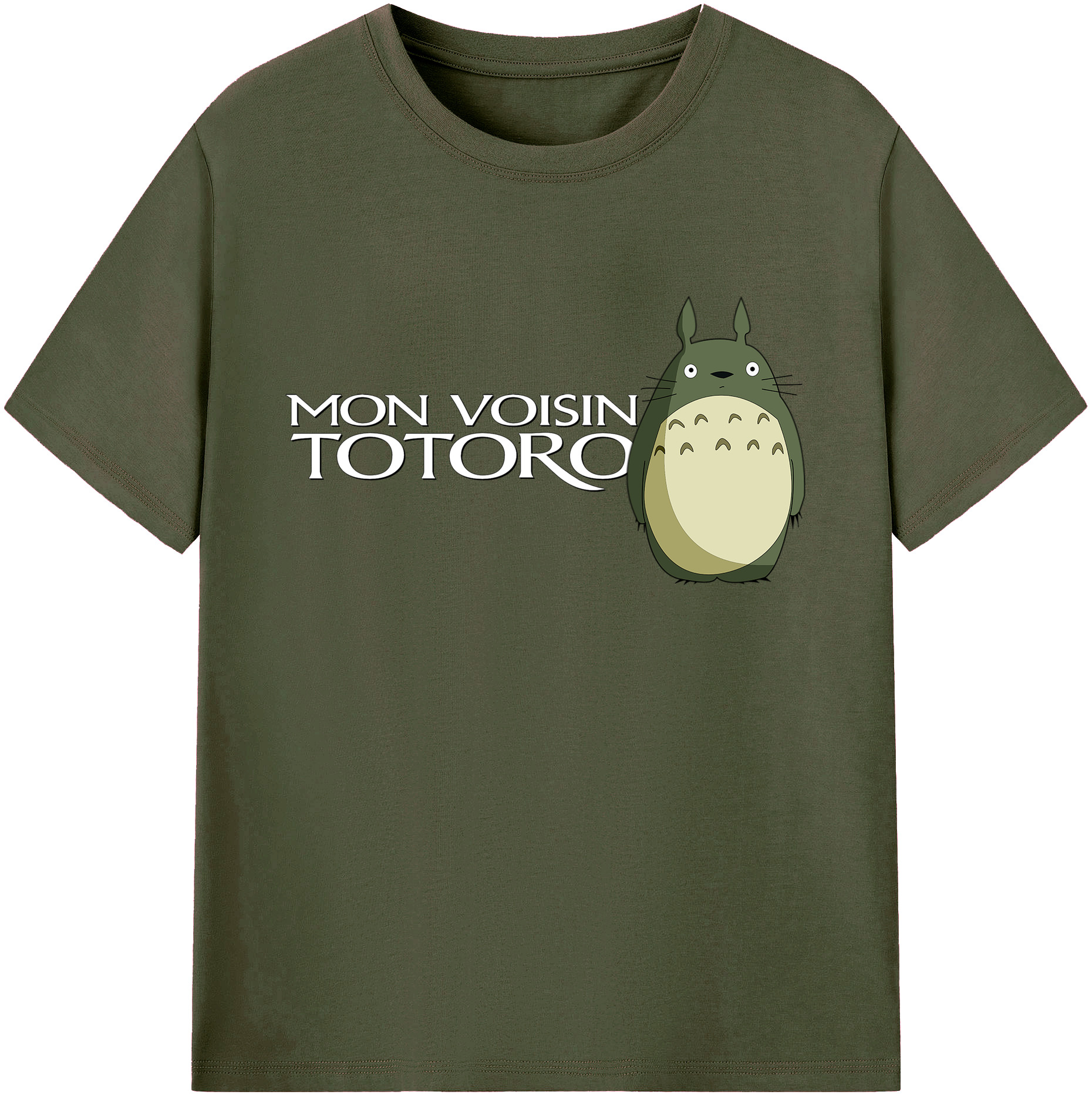 （画像用） となりのトトロ 草壁メイ 草壁サツキ My Neighbor Totoro Satsuki Kusakabe Mei Kusakabe 綿100％ メンズ半袖Tシャツ｜肌触りやわらか＆通気性